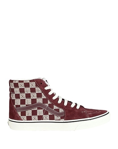 VANS Sneakers SK8-Hi

 Brick red Leather, Textile fibres