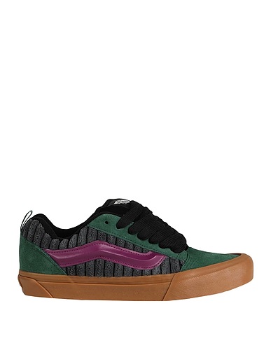 VANS Sneakers Knu Skool
 Dark green Leather, Textile fibres