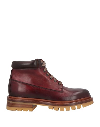 SANTONI Ankle boot Dark brown Leather