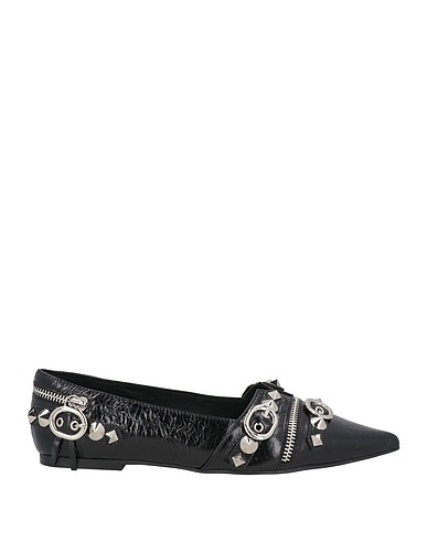 JEFFREY CAMPBELL Ballerinas Schwarz Leder