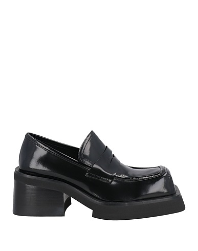 JEFFREY CAMPBELL Loafers Black Leather