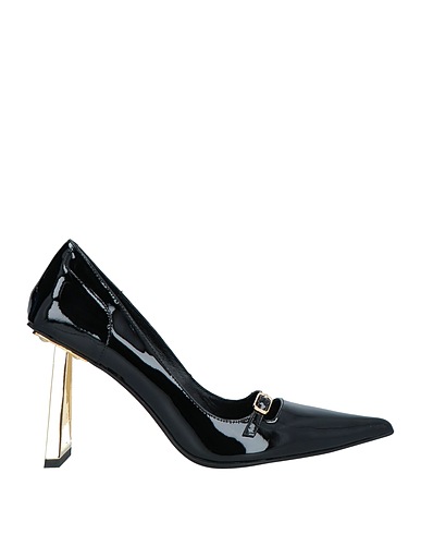 JEFFREY CAMPBELL Court Black Leather