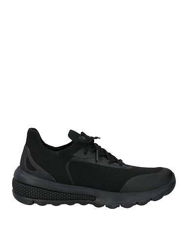 GEOX Sneakers Black Textile fibres, Other Fibres