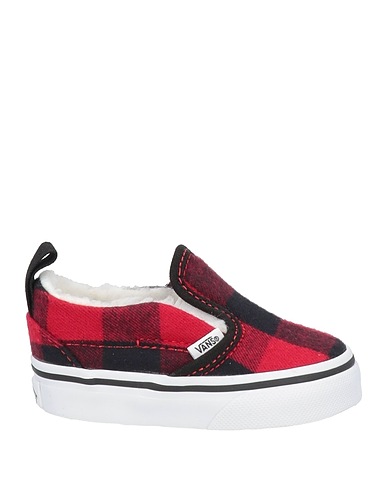 VANS Chaussures en toile  TD Slip-On V Rouge Fibres textiles