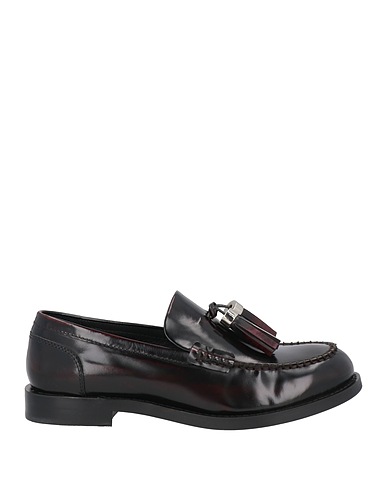 JEFFREY CAMPBELL Loafers Plum Leather