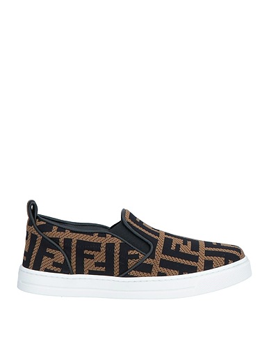 FENDI Sneakers Khaki Textile fibres