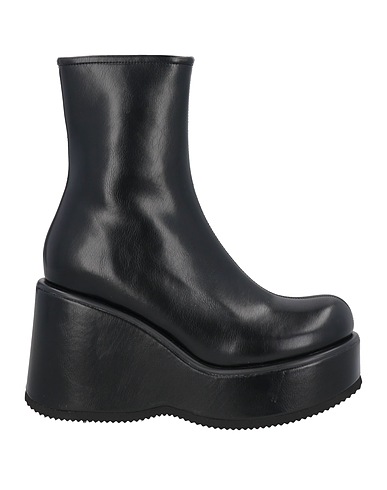JEFFREY CAMPBELL Ankle boot Black Textile fibres