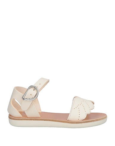 ANCIENT GREEK SANDALS Sandalen Elfenbein Leder