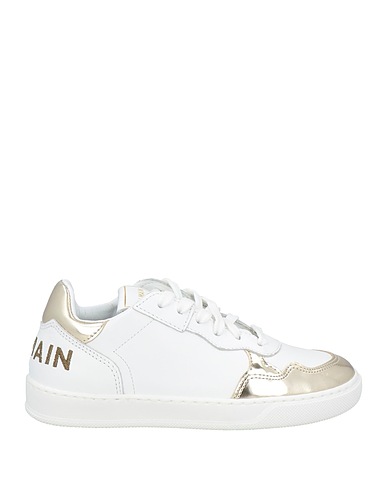 BALMAIN Sneakers Weiß Leder
