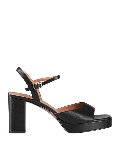 BIBI LOU Sandals Black Leather