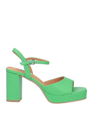 BIBI LOU Sandals Light green Leather