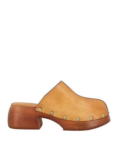 CORAL BLUE Mules et sabots 100% Cuir