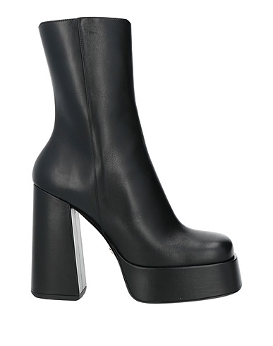 VERSACE Botín Negro Piel de ternera