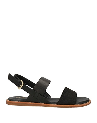 CLARKS Sandals Black Leather