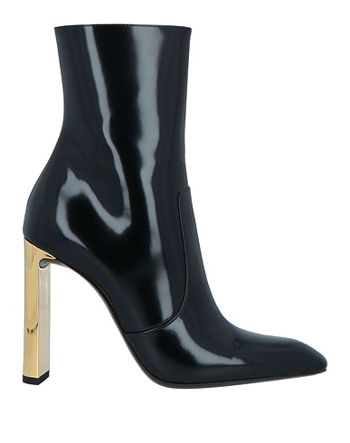 SAINT LAURENT Stiefelette Schwarz Kalbsleder