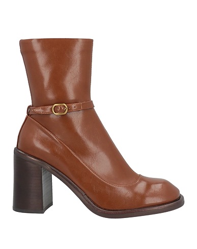 JEFFREY CAMPBELL Ankle boot Tan Textile fibres