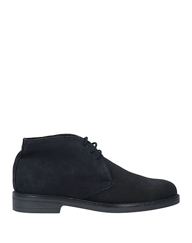 ALESSANDRO GILLES Ankle boot Midnight blue Leather