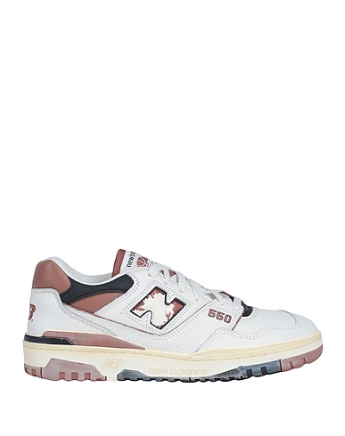 NEW BALANCE Sneakers White Leather