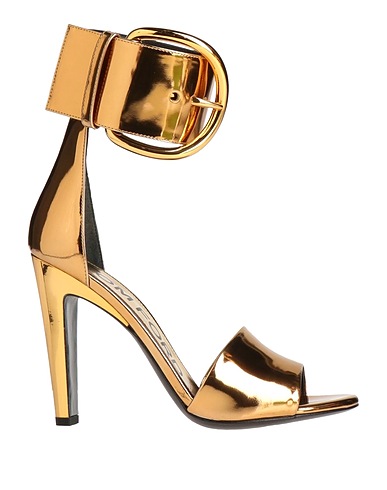TOM FORD Sandals Gold Calfskin