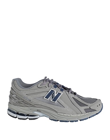 NEW BALANCE Sneakers Military green Leather, Textile fibres