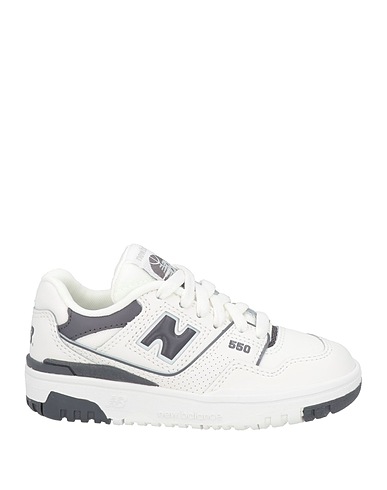 NEW BALANCE Sneakers 550 White Leather, Textile fibres