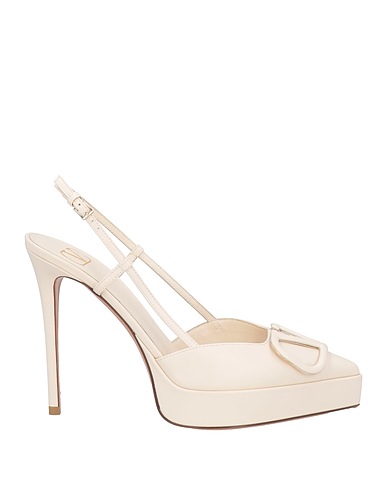 VALENTINO GARAVANI Pump Ivory Leather