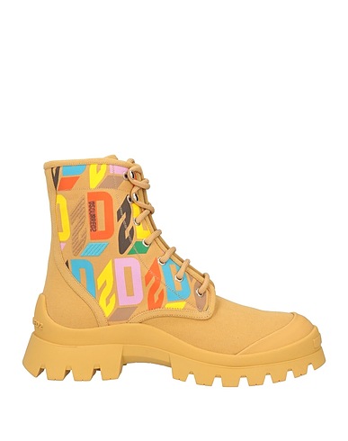 DSQUARED2 Ankle boot Sand Textile fibres