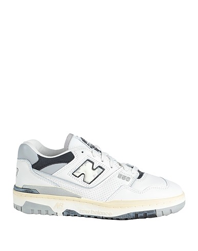 NEW BALANCE Sneakers White Leather