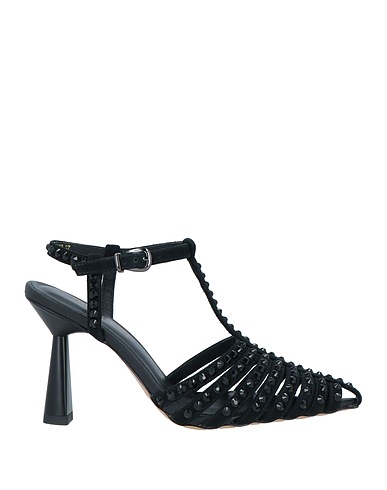EMANUÉLLE VEE Pump Black Leather