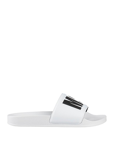MSGM Sandals White Textile fibers