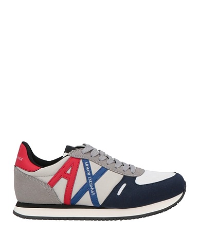 ARMANI EXCHANGE Sneakers Nachtblau 100% Polyamid, Elastan, Polyester, Polyurethan Beschichtet