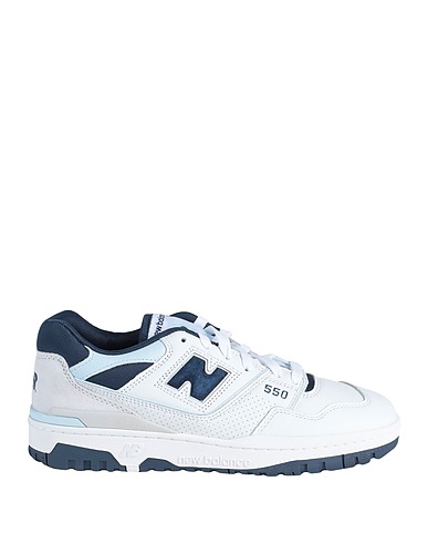 NEW BALANCE Sneakers White Leather