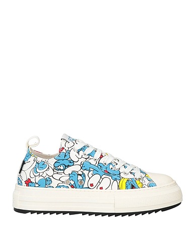 DSQUARED2 Sneakers Weiß Gewebefasern