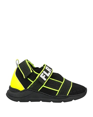 FLORENS Sneakers Schwarz Gewebefasern, Leder