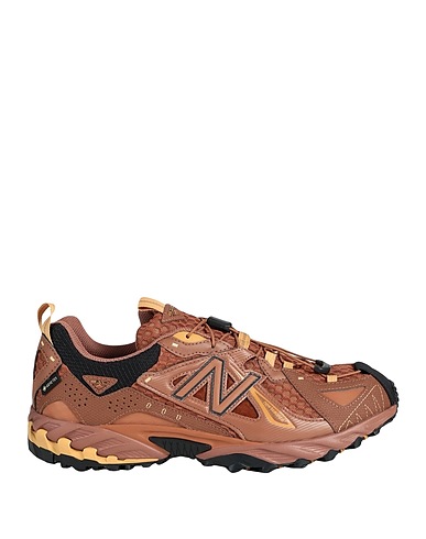 NEW BALANCE Sneakers Tan Textile fibres, Synthetic fibers
