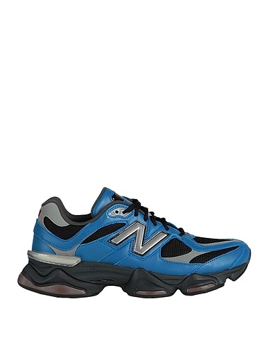 NEW BALANCE Sneakers Γαλάζιο Δέρμα, Ίνες υφασμάτων