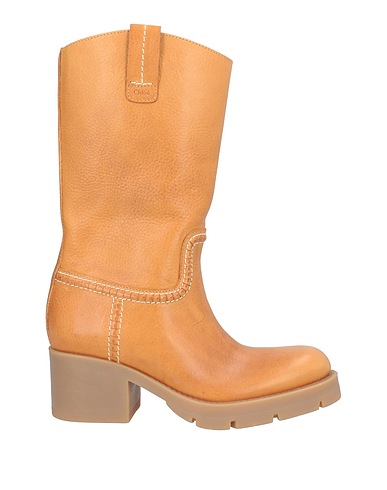 CHLOÉ Ankle boot Camel Leather