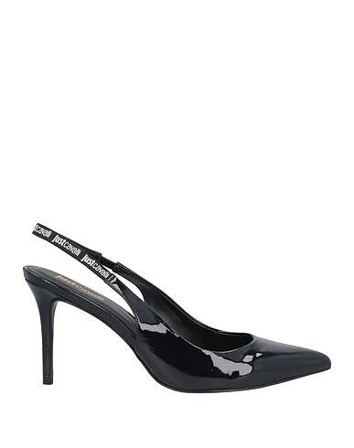JUST CAVALLI Court Black Polyurethane