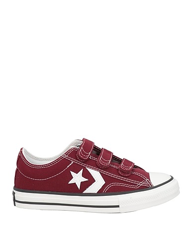 CONVERSE Schuhe aus Tuchstoff  Star Player 76 3V  Bordeaux Gewebefasern