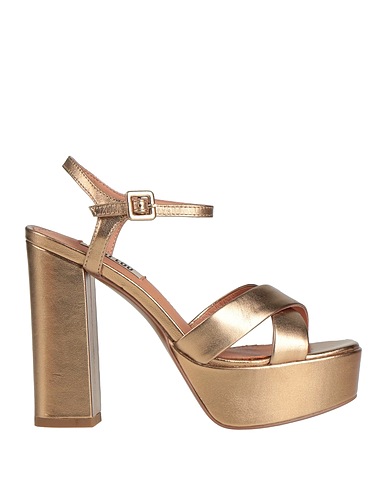 BIBI LOU Sandals Platinum Leather