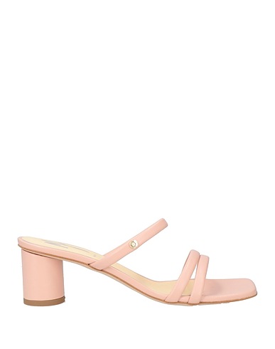 MANILA GRACE Sandals Light pink Textile fibers