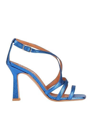 DOOP Sandals Blue Textile fibres