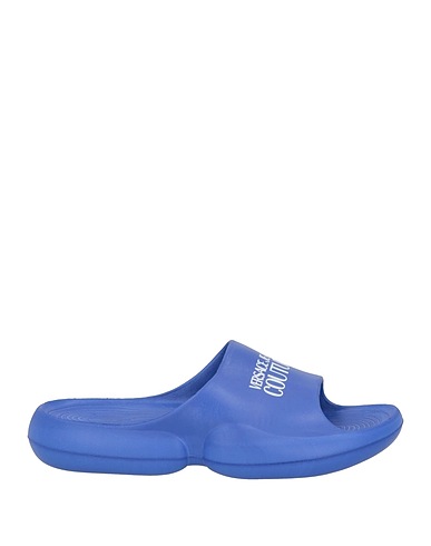 VERSACE JEANS COUTURE Sandals Blue Rubber