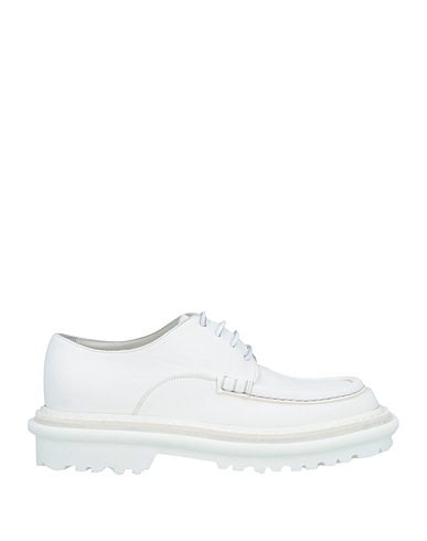 DRIES VAN NOTEN Laced shoes White Leather