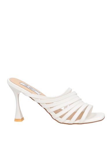 GAI MATTIOLO Sandals LOVE TO LOVE White Leather