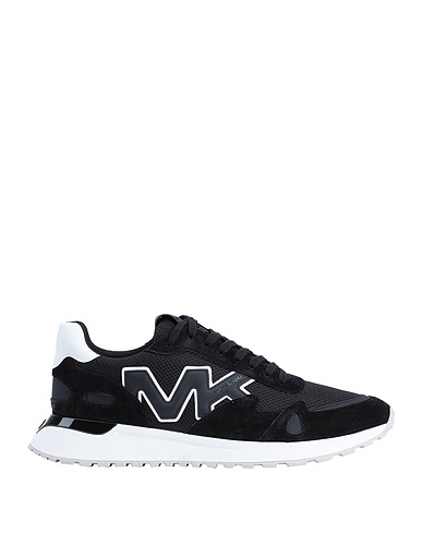 MICHAEL KORS MENS Sneakers Black 100% Calfskin