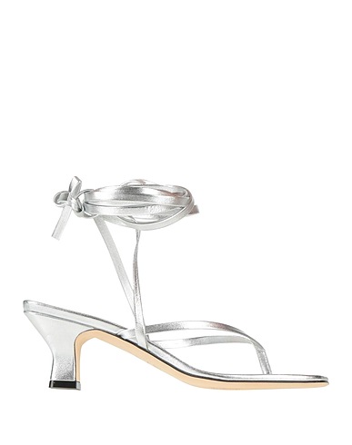 PARIS TEXAS Flip flops Silver Leather