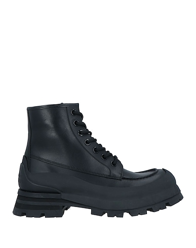 MCQUEEN Ankle boot Black Leather