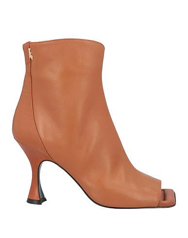 PATRIZIA PEPE Ankle boot Tan Leather