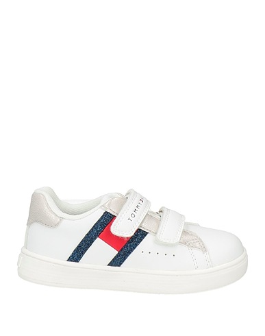 TOMMY HILFIGER Sneakers Weiß Gewebefasern